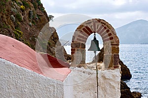 Panagia Kavouradena, Leros, Dodecanese, Greece, Europe