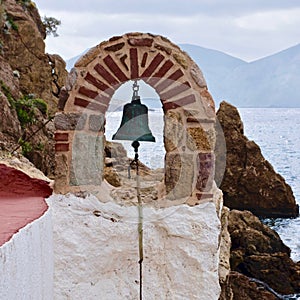 Panagia Kavouradena, Leros, Dodecanese, Greece, Europe