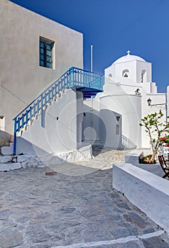 Panagia Korfiatissa church, Milos island, Greece