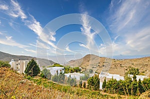 Panagia village in Serifos island