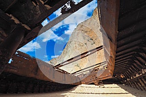 Panagiotis shipwreck at Navagio Beach Zakynthos Greece