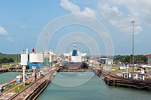 Panama Canal - Gatun Locks photo