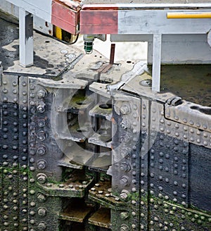 Panama Canal Lock Gate