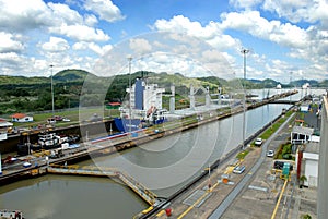 Panama Canal locks