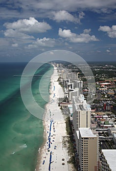 Die stadt Strand antenne 