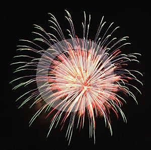 Panama City Beach Florida Fireworks time lapse celebration pyrotechnics