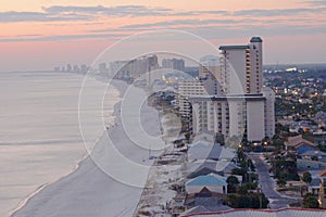 Panama City Beach Florida sunset vista