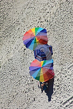 Panama City Beach Florida sunset vista shoreline parasail