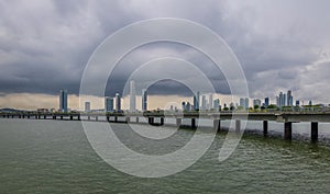 Panama City Skyline and Cinta Costera - Panama City, Panama photo