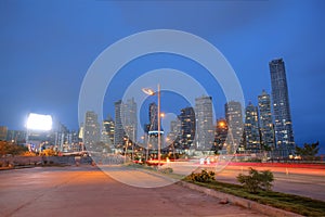 Panama City skyline, Panama.