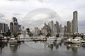 Panama City skyline, Panama.