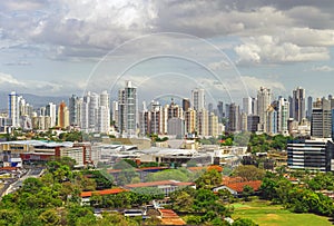 Panama City Skyline at Sunrise, Panama