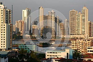 Panama City Skyline View