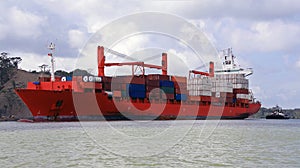 Panama Container Ship