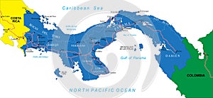 Panama map