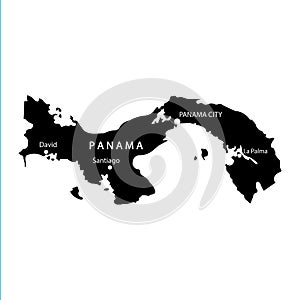 Panama map icon