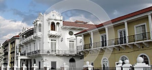 Panama's Presidential Palace, located in Casco Antiguo - UNESCO patrimony in old Panama City