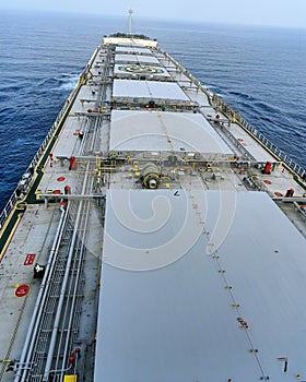 Panamax Vessel underway to UK via Suez Canal photo