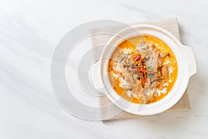 panang curry with pork