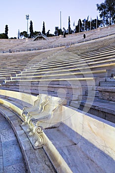 Panathenaic Stadium from Athen city