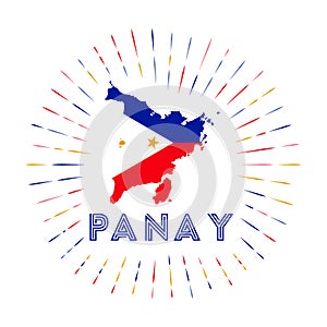 Panay sunburst badge.