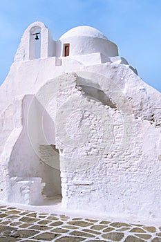 Panayia Paraportiani church in Mykonos, Greece