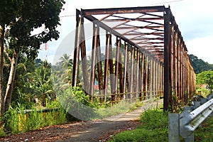 Pancakarsa one village crossing bridge to Pancasila two