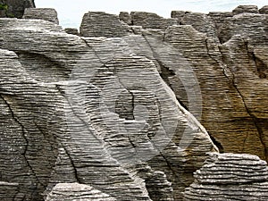 Pancake Flats at Cape Foul Wind, New Zealand