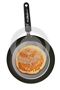 Pancake in pan