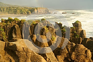 Pancake rocks