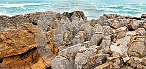 Pancake rocks