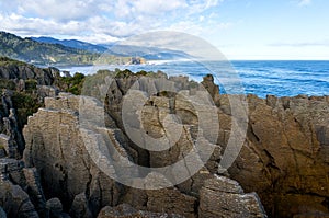 Pancake Rocks in Paparoa National Park, Punakaki rocks