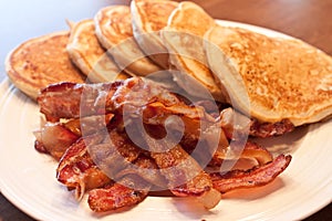 Pancakes and Bacon photo