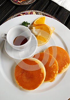 Pancakes for breakfast
