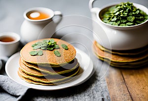 Pancakes Perfected: The Matcha Tea Edition
