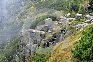 Pancavsky waterfall