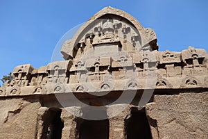 Pancha Rathas at Mahabalipuram in Tamil Nadu, India