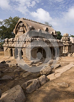 Pancha Rathas - Mamallapuram - India photo
