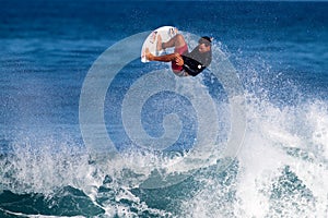 Pancho Sullivan Surfing at Rocky Point in Hawaii