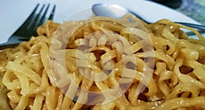 Pancit canton noodles philippines photo