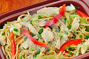 Pancit Canton (Stir Fried Noodles)