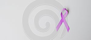 Pancreatic Cancer, world Alzheimer, epilepsy, lupus and domestic violence day Awareness month, Woman holding purple Ribbon for