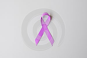 Pancreatic Cancer, world Alzheimer, epilepsy, lupus and domestic violence day Awareness month, Woman holding purple Ribbon for