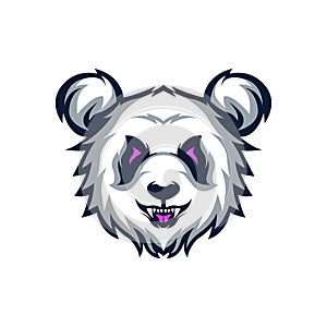 Panda Esport Mascot Logo Template