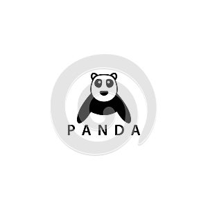 Panda logo template