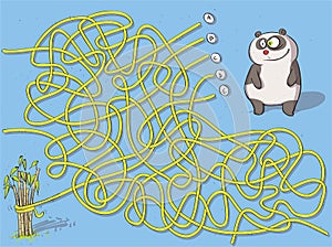 Panda Maze Game