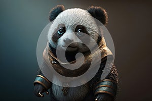 Panda Perfection: Ultra-Detailed Unreal Engine 5 Render photo