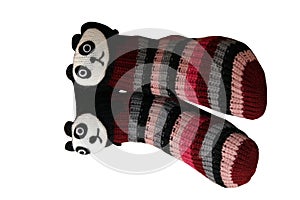 Panda Slipper Socks