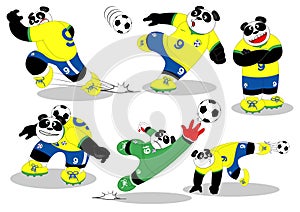 Panda Soccer Brasil All Action2