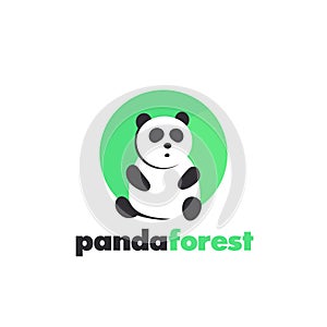 Panda vector logo